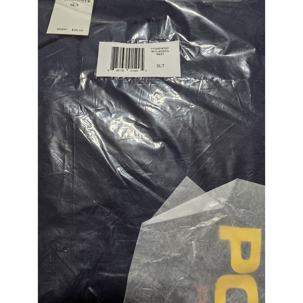 Polo Sport Ralph Lauren Fleece Shorts Navy Blue Big & Tall Men's Size 5XLT NWT - Picture 7 of 7